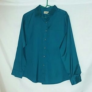 L L Bean Button down  Top